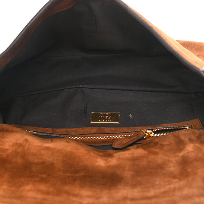 Fendi Chamois Baguette Marrone 5 of 11