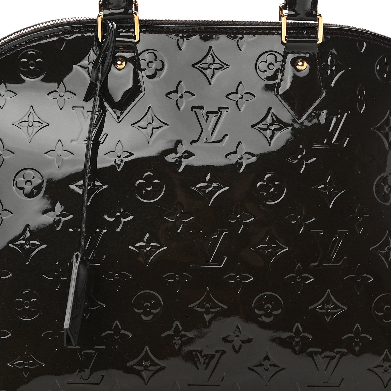 Louis Vuitton Vernis Alma GM Amarante 8 of 11
