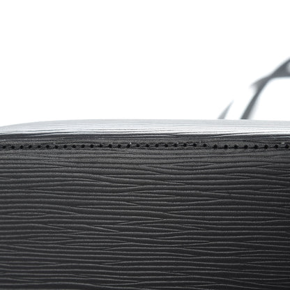 Louis Vuitton Epi Neverfull MM Black 12 of 14
