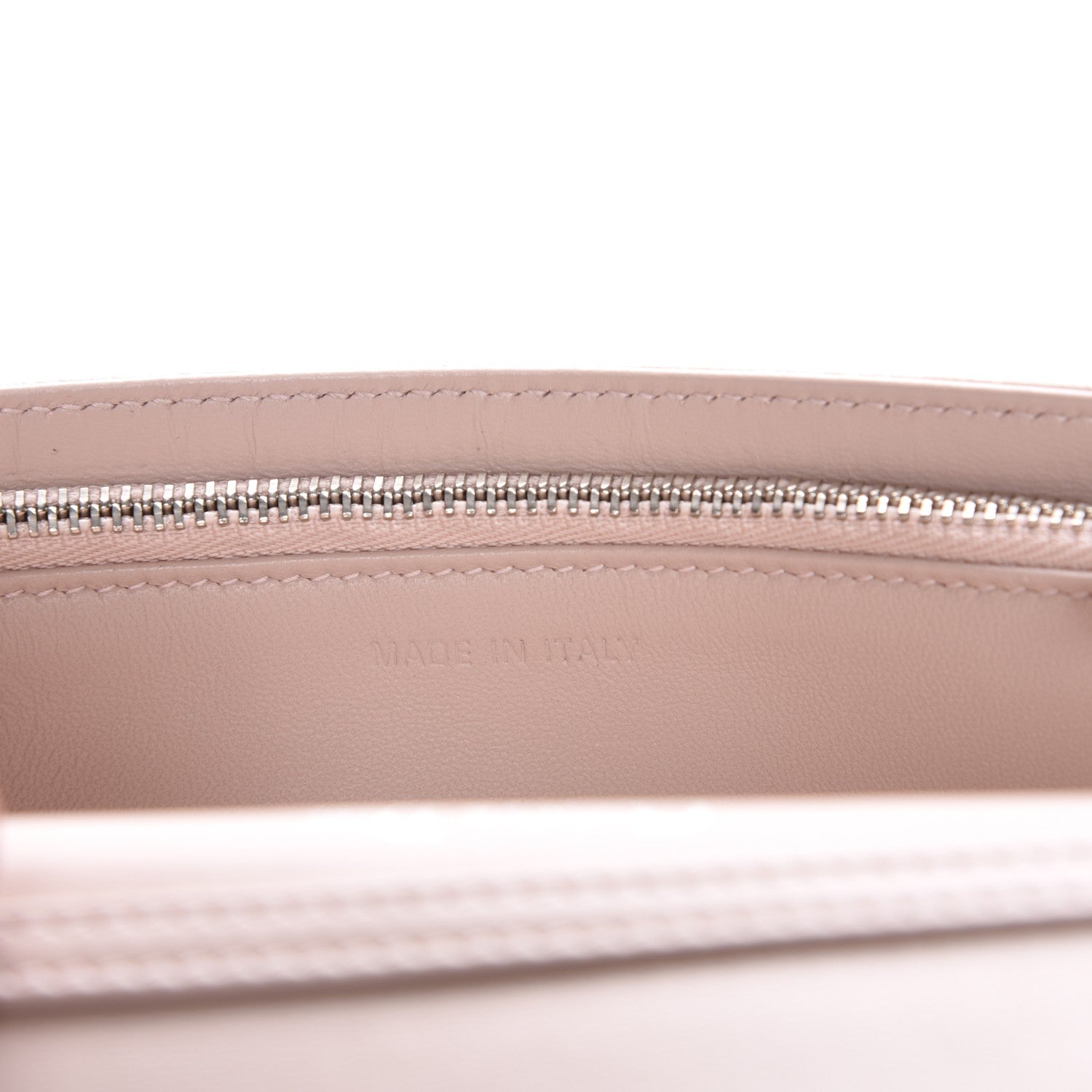 Christian Dior Grained Calfskin Diorama Wallet on Chain Pouch Rose Poudre 7 of 8