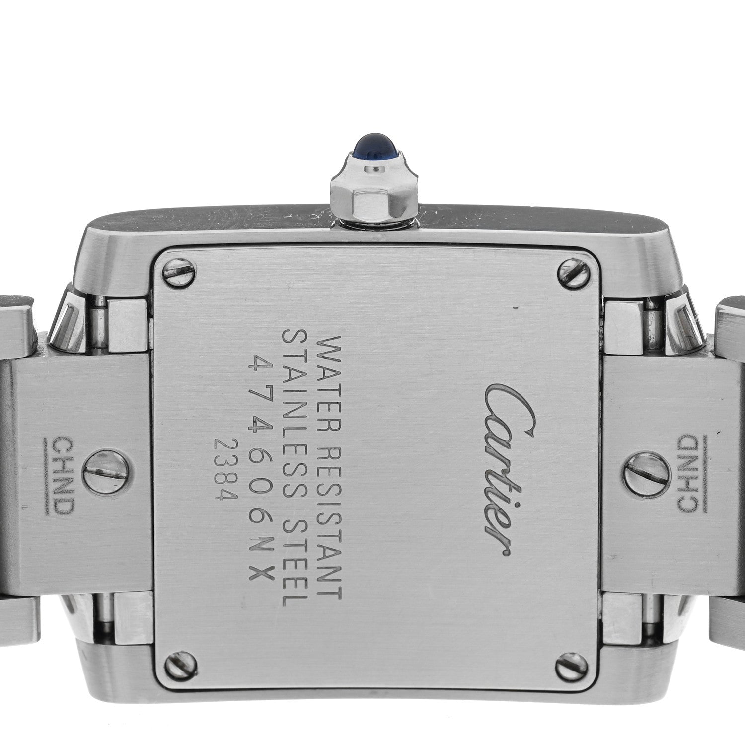 Cartier Stainless Steel 20mm Tank Francaise Quartz Watch 4 of 5