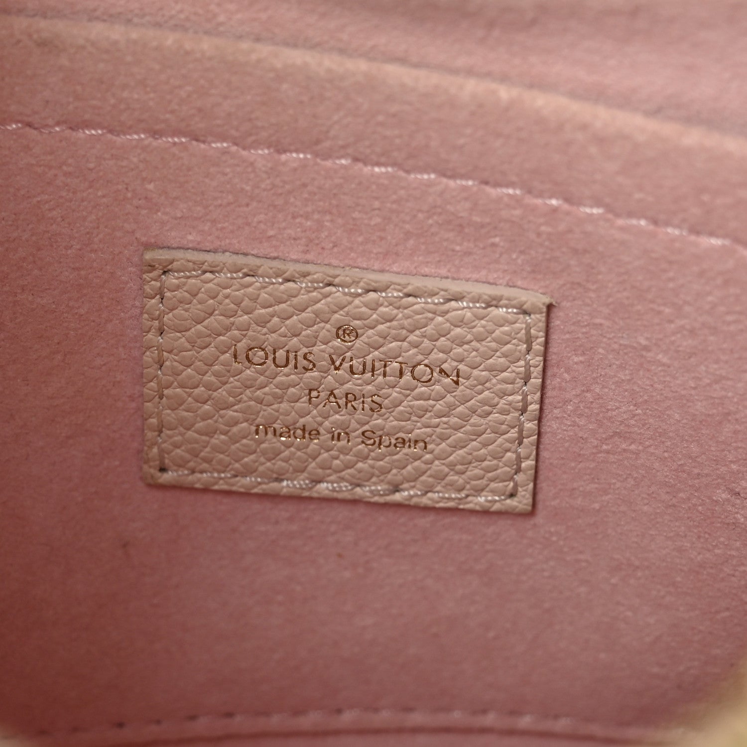 Louis Vuitton Empreinte Monogram Spring in the City Bagatelle NM Pink Beige Yellow 6 of 9