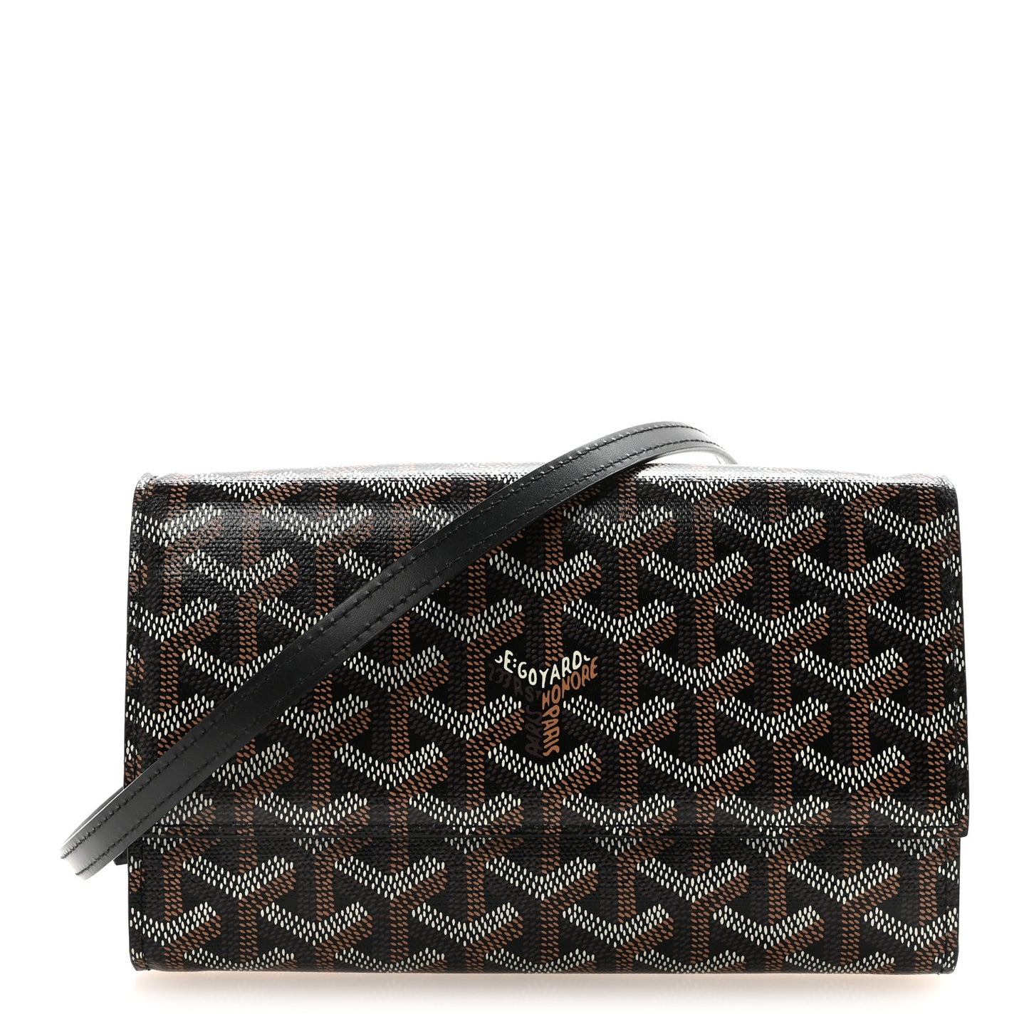 Goyardine Varenne Continental Wallet Black