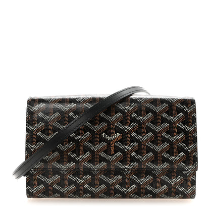 Goyard Goyardine Varenne Continental Wallet Black 1 of 10