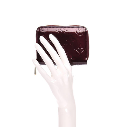 Louis Vuitton Vernis Zippy Coin Purse Wallet Amarante 2 of 6