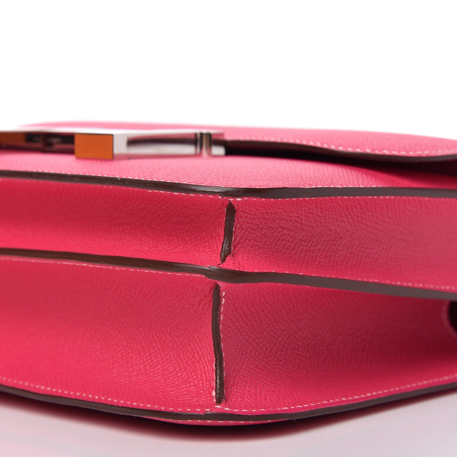 Hermes Epsom Constance 24 Rose Tyrien 7 of 10