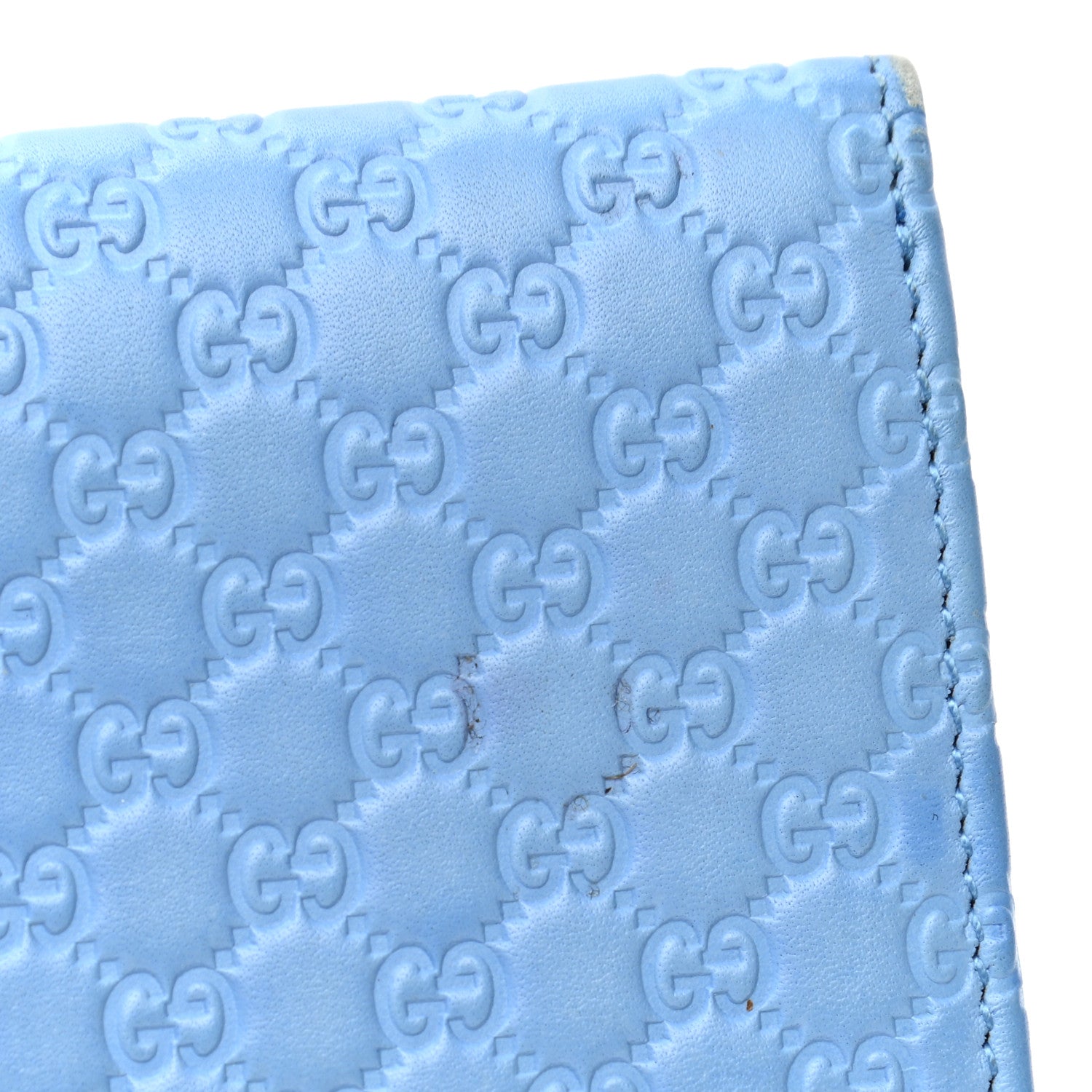 Gucci Soft Microguccissima Continental Wallet Mineral Blue 12 of 14