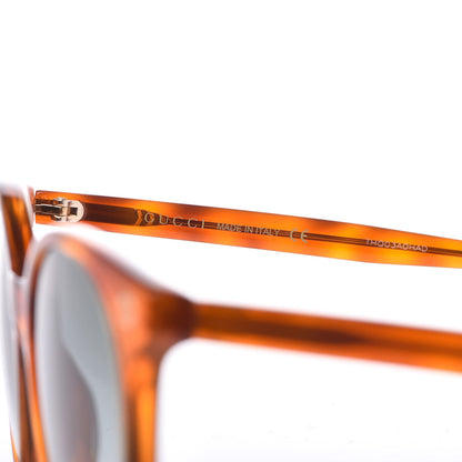 Gucci Round Frame Sunglasses GG0091S Tortoise 6 of 6