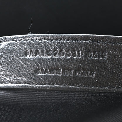 Saint Laurent Calfskin Y Quilted Monogram Large Loulou Shopper Black 7 of 10