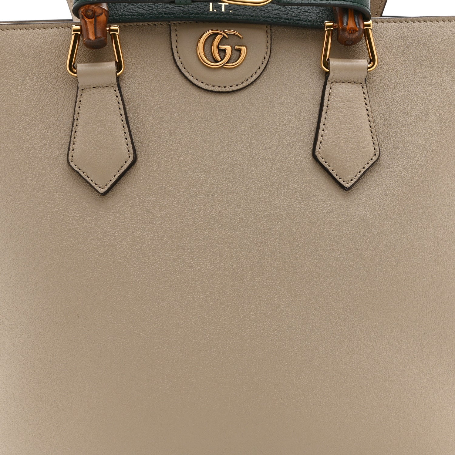 Gucci Calfskin Medium Diana Round Tote Bag Oatmeal 9 of 11