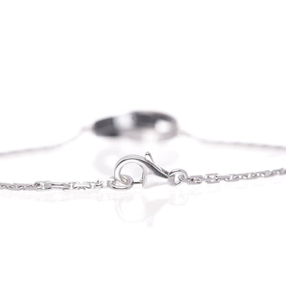 Cartier 18K White Gold Black Ceramic LOVE Bracelet 4 of 5