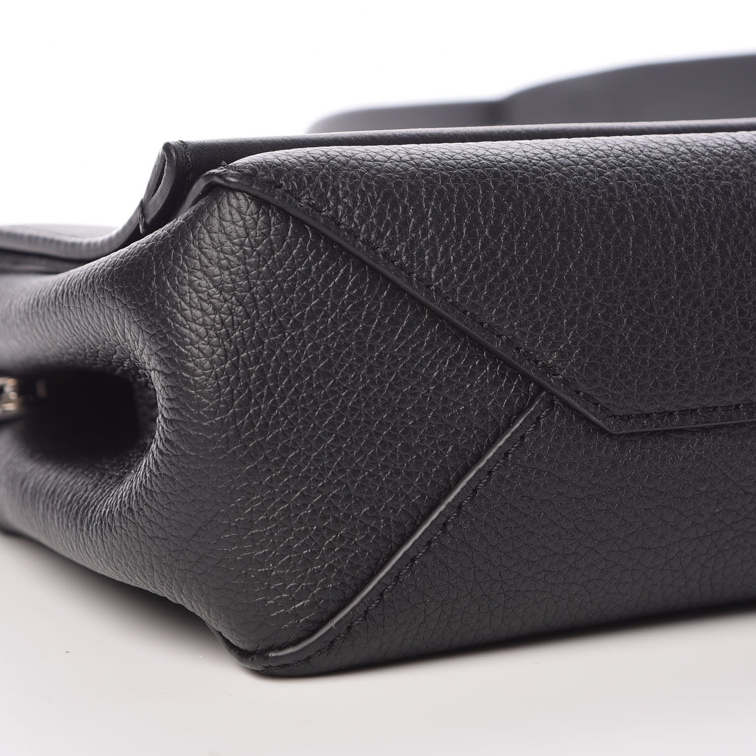 Louis Vuitton Calfskin Lockme II Chain Bag BB Black 7 of 9