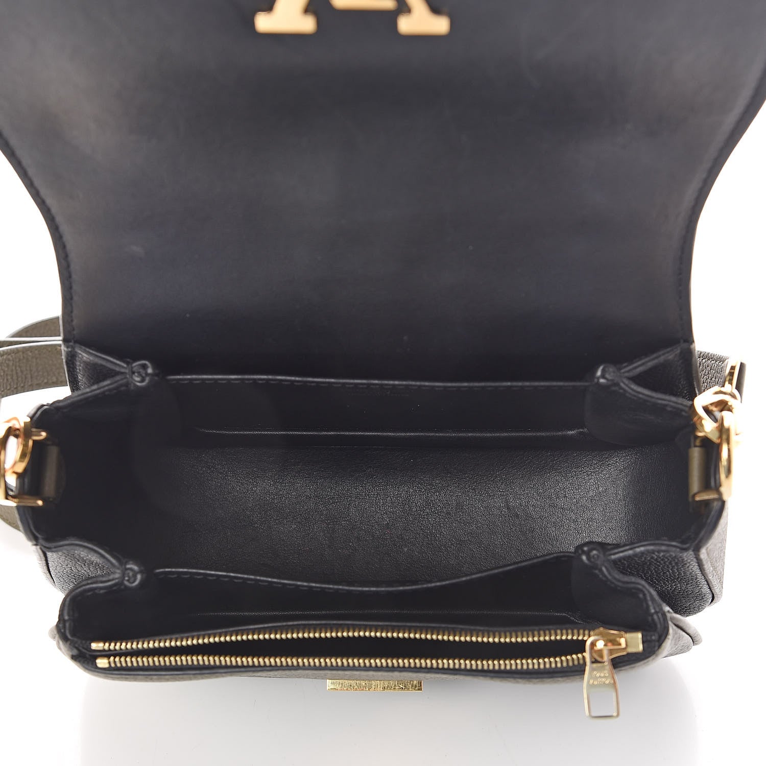 Louis Vuitton Grained Calfskin Vivienne NM Kaki 5 of 9