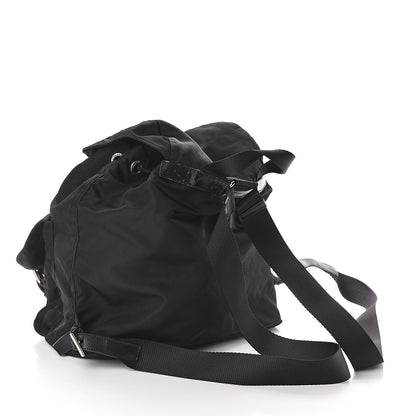 Prada Nylon Vela Medium Backpack Black 2 of 8