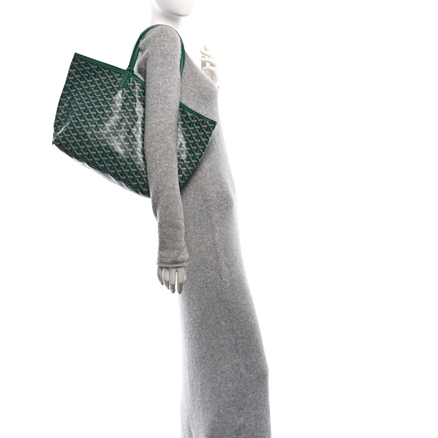 Goyard Goyardine Saint Louis PM Green 2 of 12