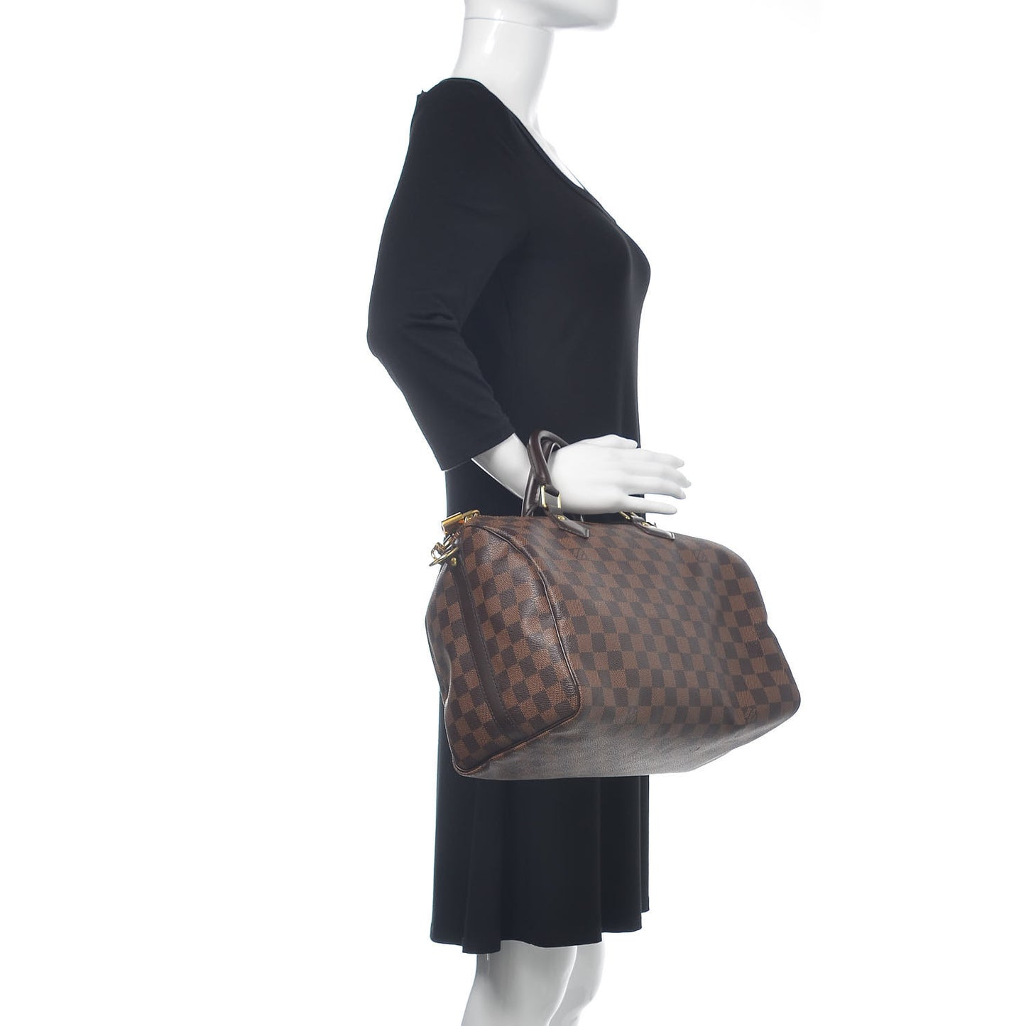 Damier Ebene Speedy Bandouliere 30