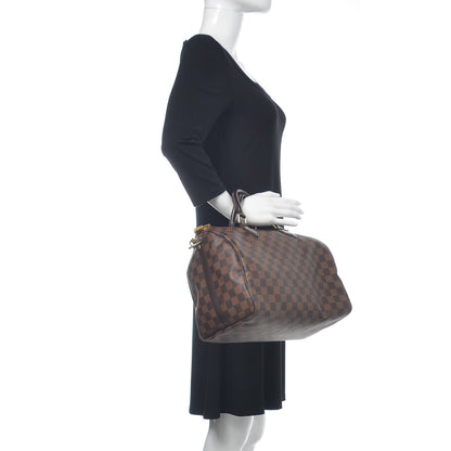 Louis Vuitton Damier Ebene Speedy Bandouliere 30 3 of 15