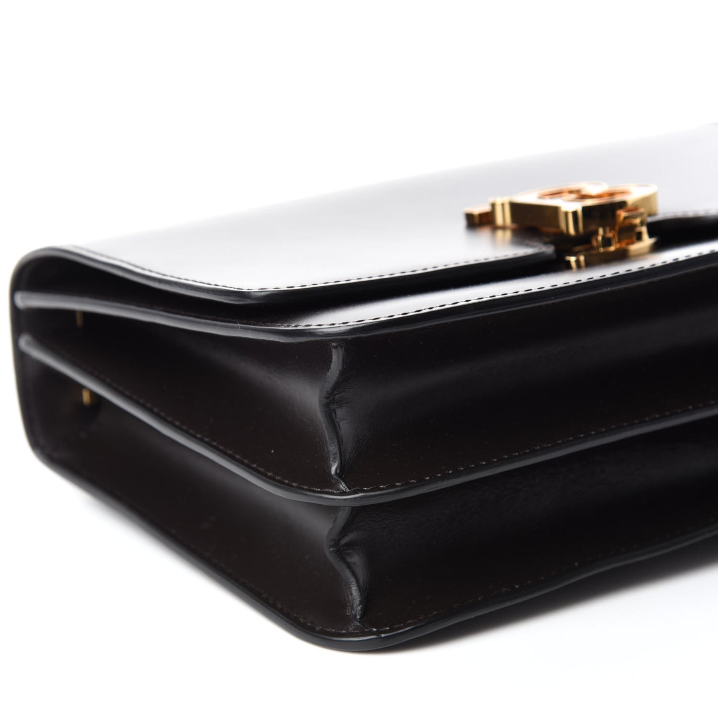 Calfskin Medium TB Bag Coffee