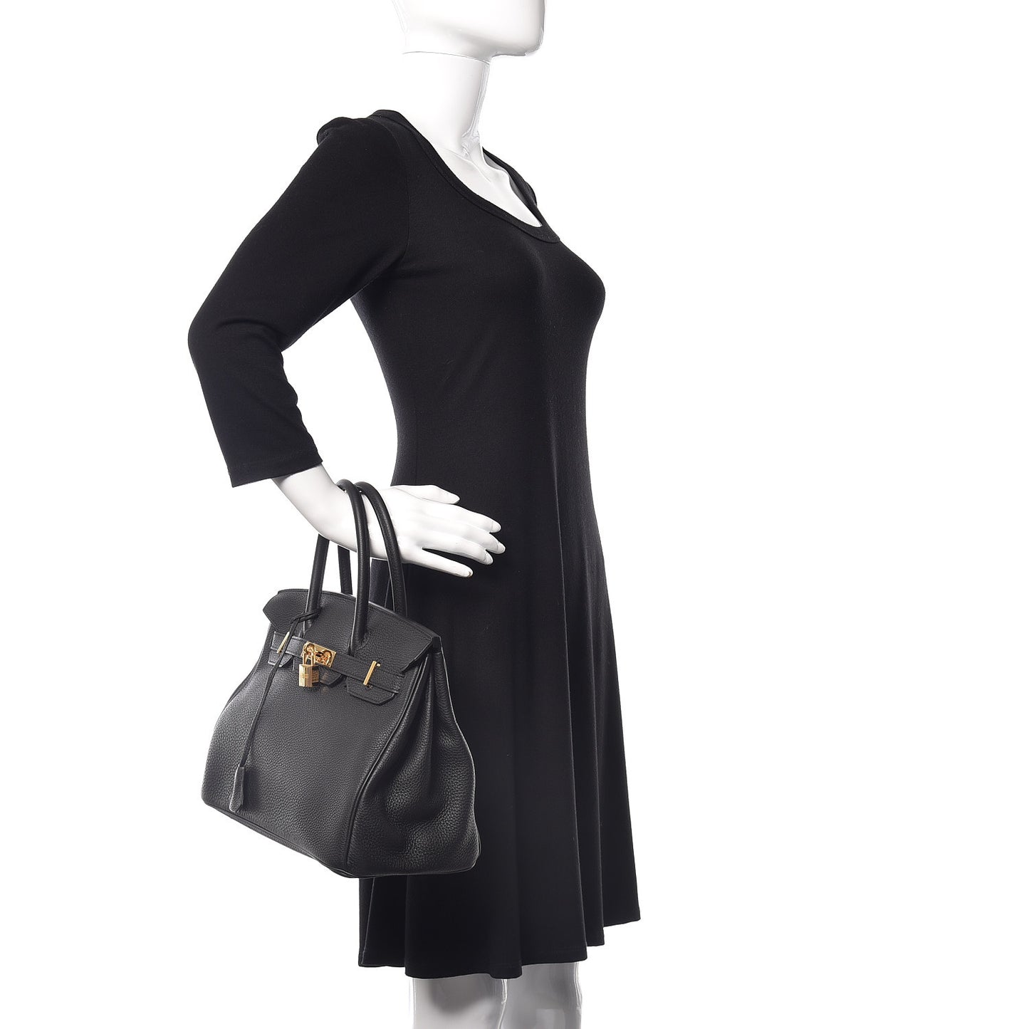Togo Birkin 30 Black