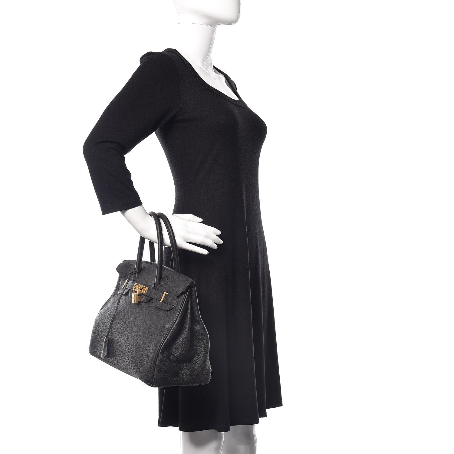 Hermes Togo Birkin 30 Black 2 of 32