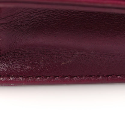 Gucci Velvet Matelasse GG Marmont Mini Bag Fuchsia Violet Cyclamen 10 of 14