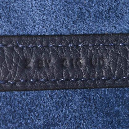 Hermes Taurillon Clemence Matte Alligator Picotin Lock Touch 18 PM Bleu Nuit Bleu Saphire 7 of 9