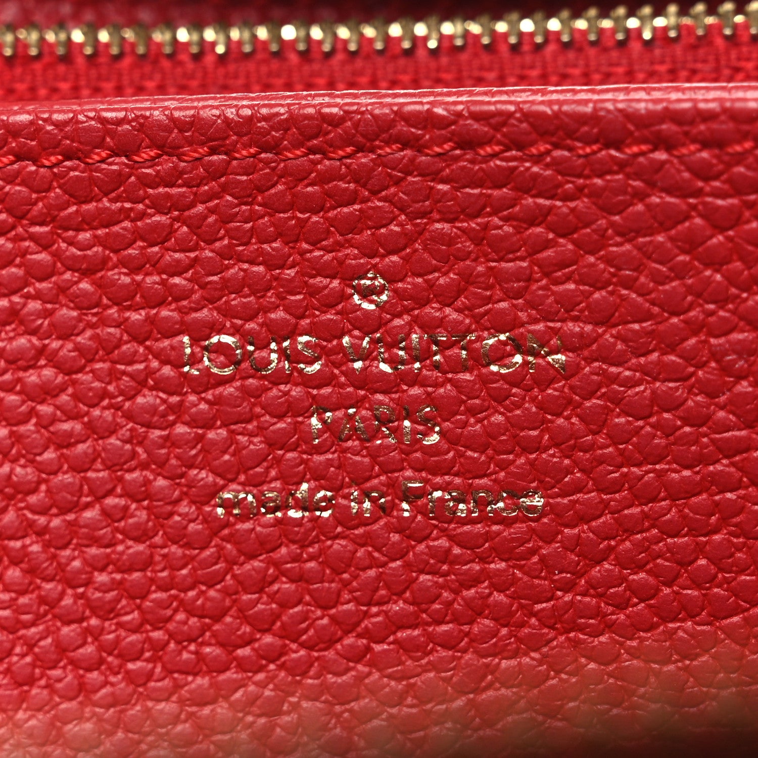 Louis Vuitton Empreinte Zippy Wallet Cherry 6 of 10