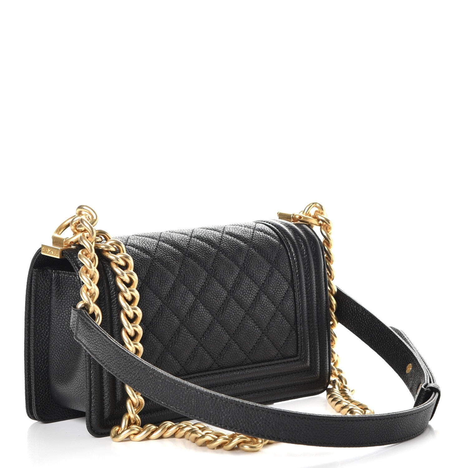 Chanel Caviar Quilted Small Boy Flap Black 3 of 8