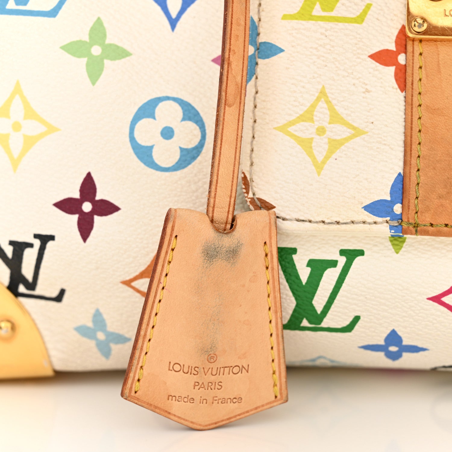 Louis Vuitton Monogram Multicolor Speedy 30 White 11 of 16