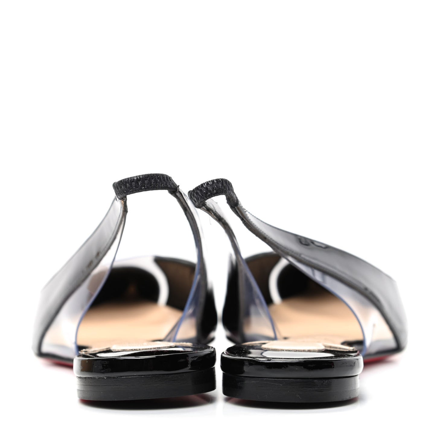 Patent PVC V Dec Flat 40 Black