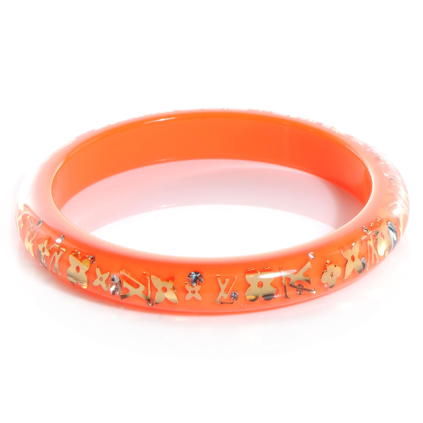 Inclusion Bracelet PM Size Small Orange Sunset