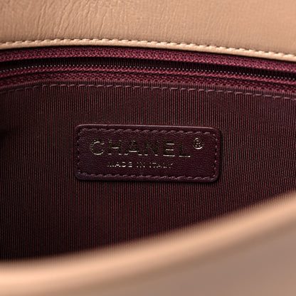 Chanel Sheepskin Quilted Vintage Mademoiselle Flap Beige 6 of 13