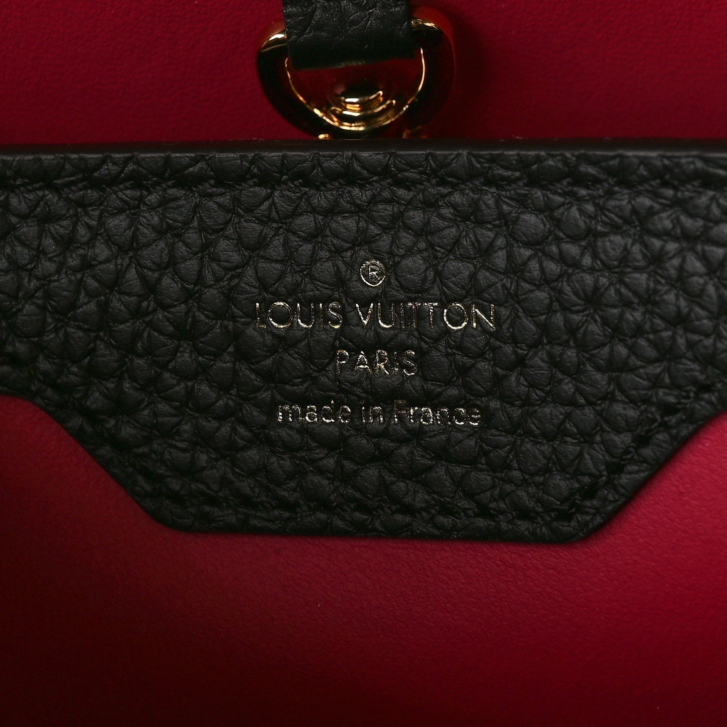 Taurillon Capucines PM Black