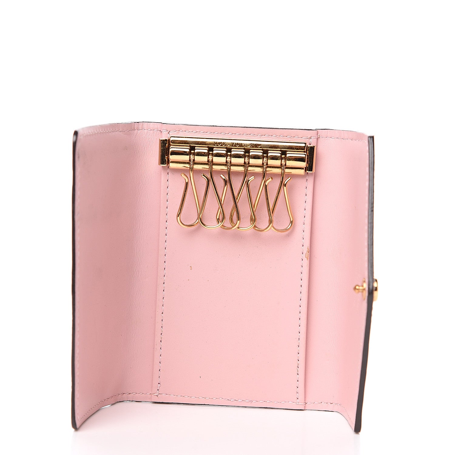 Louis Vuitton Vernis Multicles 6 Key Holder Rose Ballerine 4 of 8