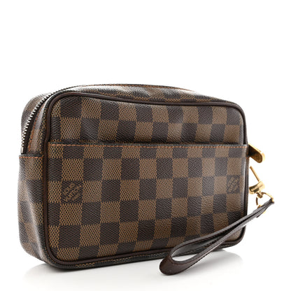 Louis Vuitton Damier Ebene Pochette Billets Macao 3 of 7