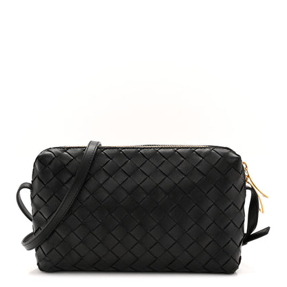 Bottega Veneta Nappa Intrecciato Crossbody Black 1 of 10