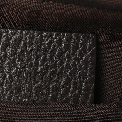 Gucci Monogram Belt Bag Dark Brown 6 of 10
