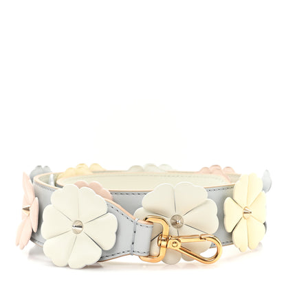 Fendi Calfskin Flowerland Studded Strap You Perla Opale 1 of 5