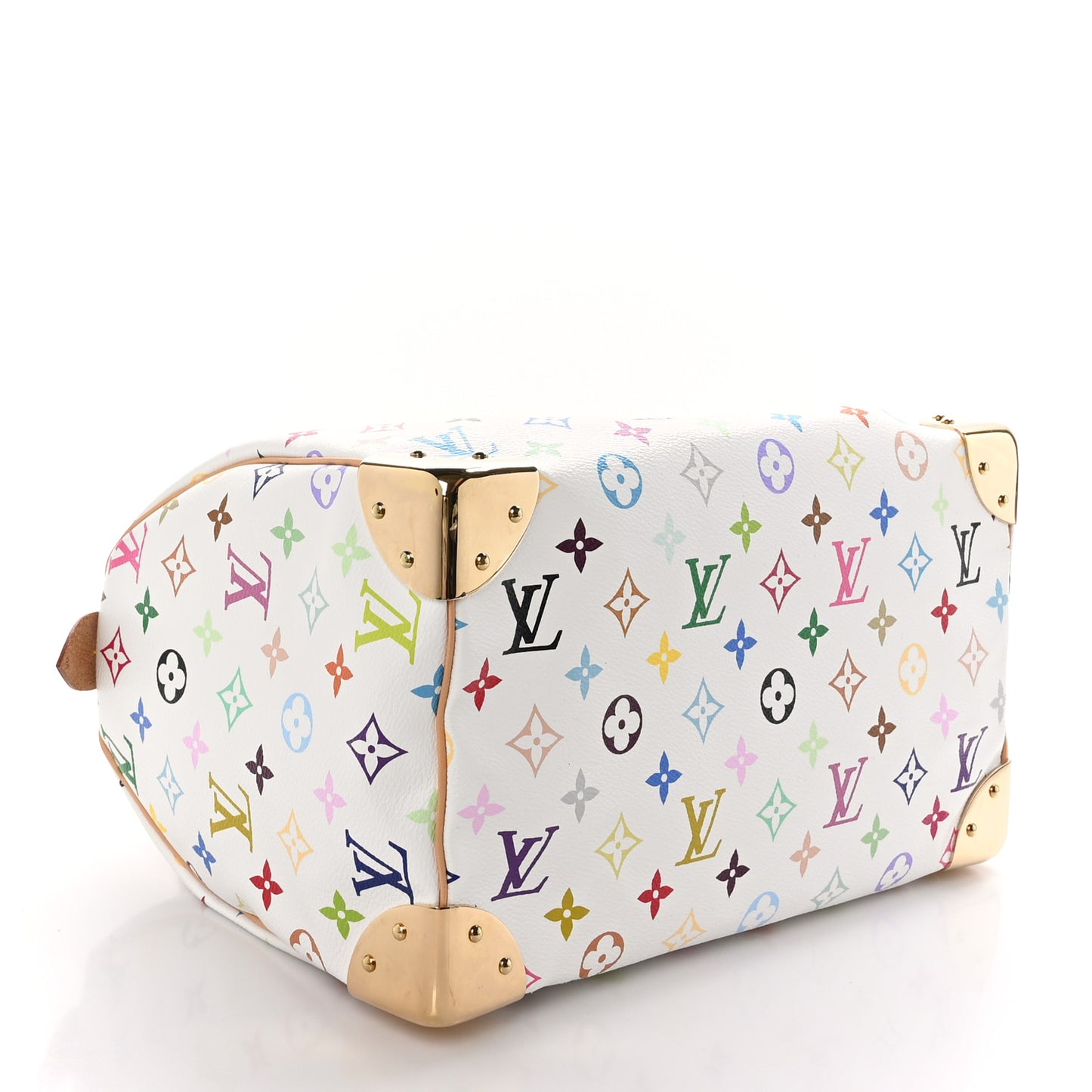 Monogram Multicolor Speedy 30 White