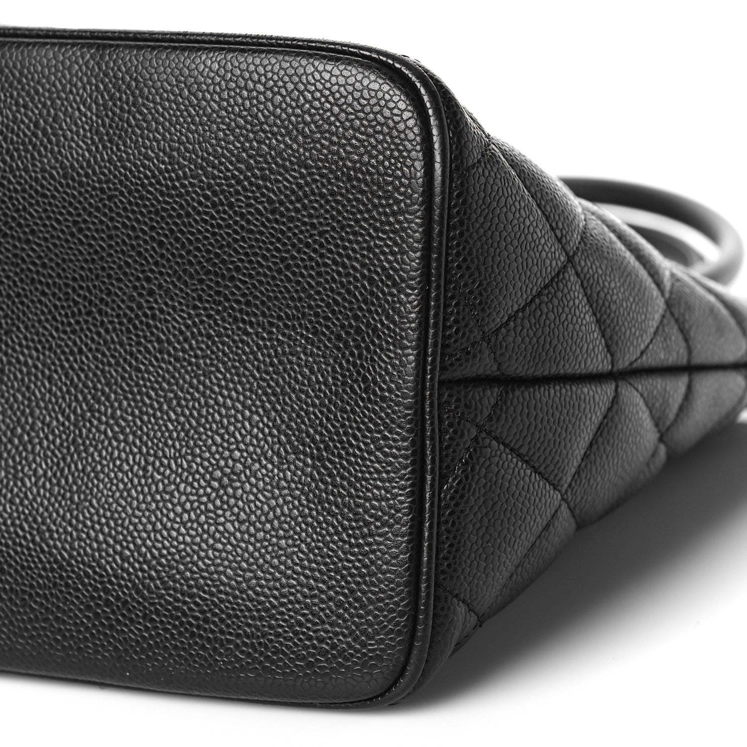 Chanel Caviar Quilted Medallion Tote Black 9 of 12
