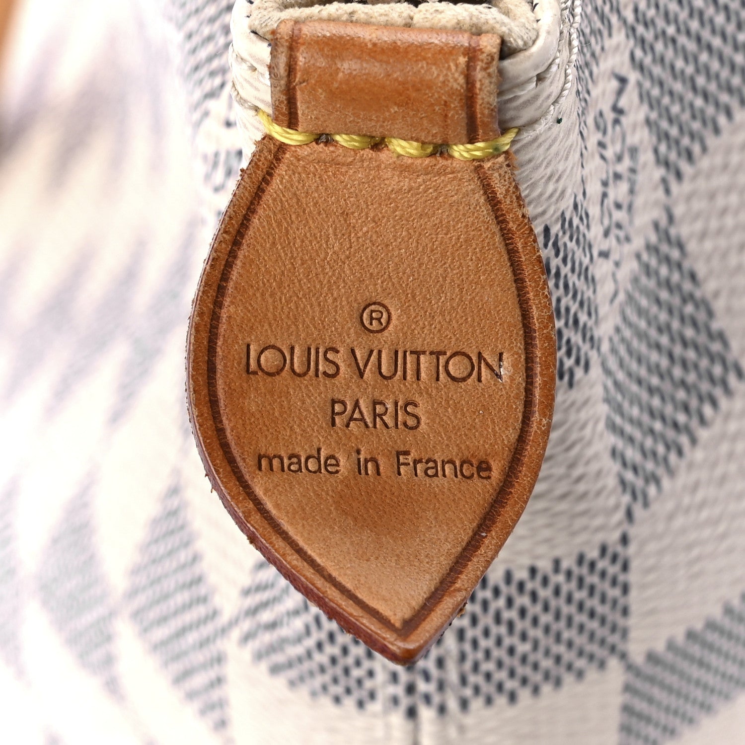 Louis Vuitton Damier Azur Saleya PM 6 of 9