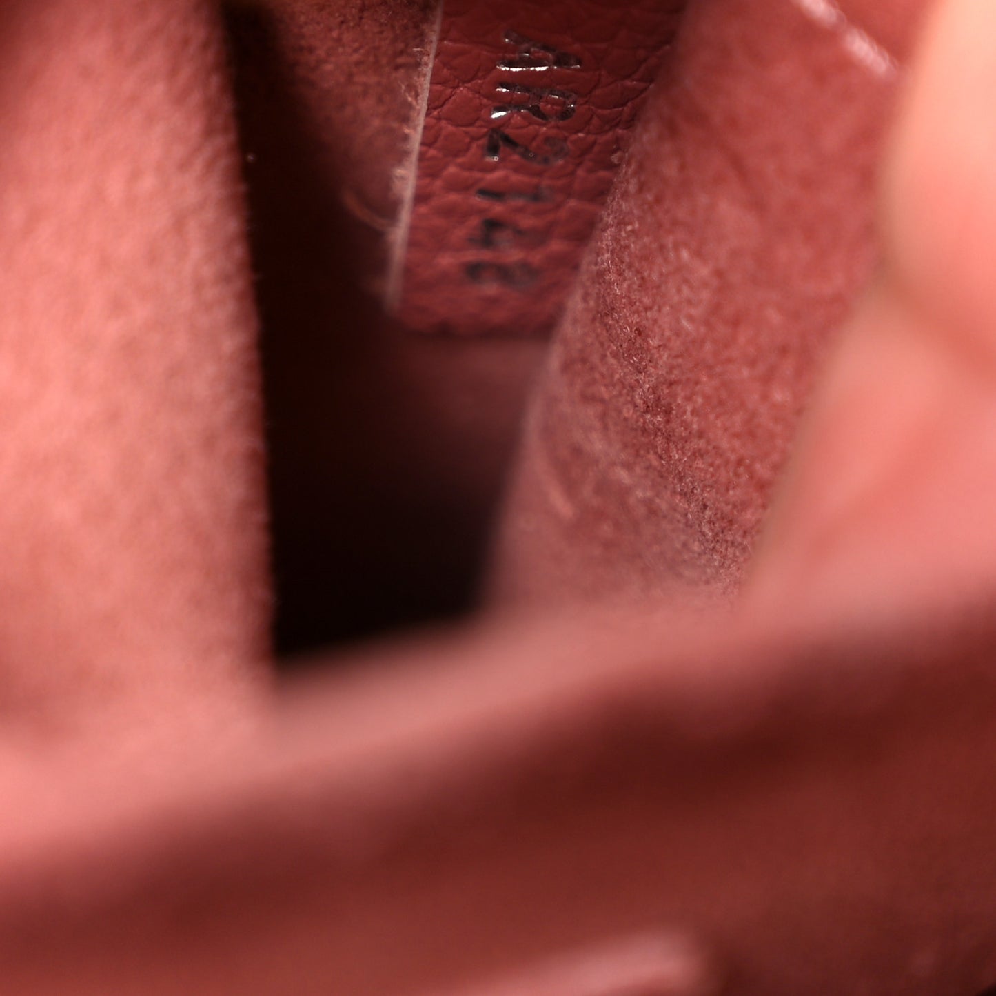 Soft Calfskin Mylockme Chain Bag BB Rose Boudoir Lie de Vin