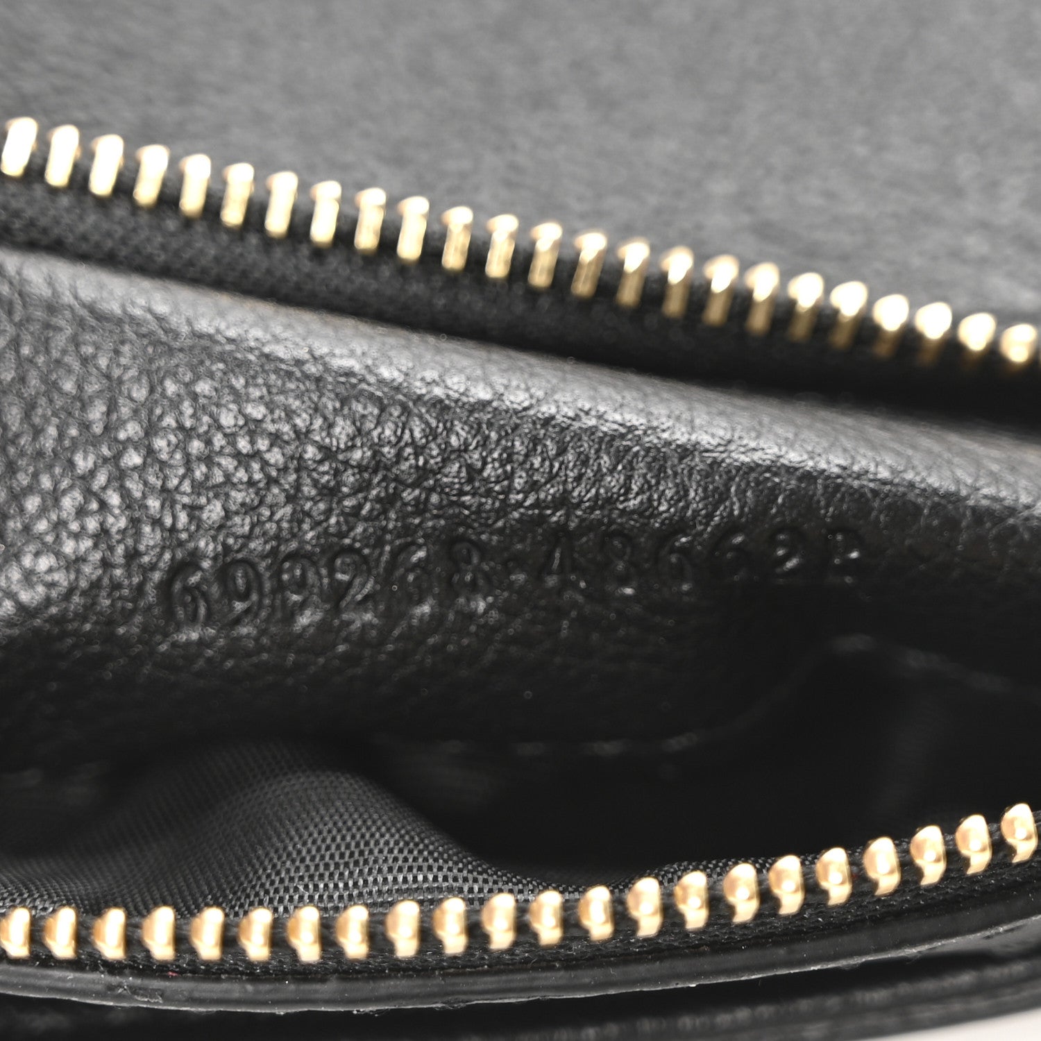 Gucci Roxy Calfskin Blondie Chain Shoulder Flap Bag Black 7 of 10