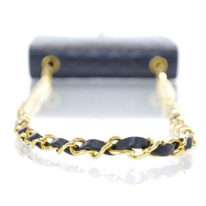 Chanel Lambskin Quilted Small Flap Navy Blue 4 of 10