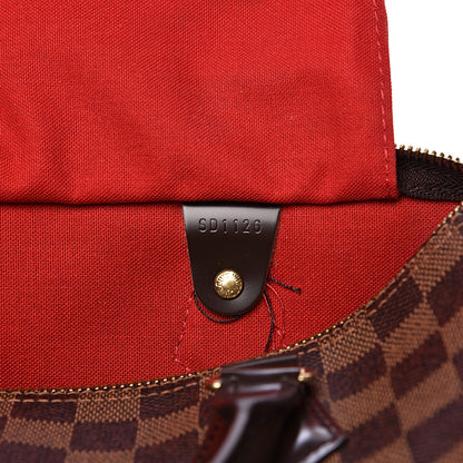 Louis Vuitton Damier Ebene Speedy 30 5 of 11