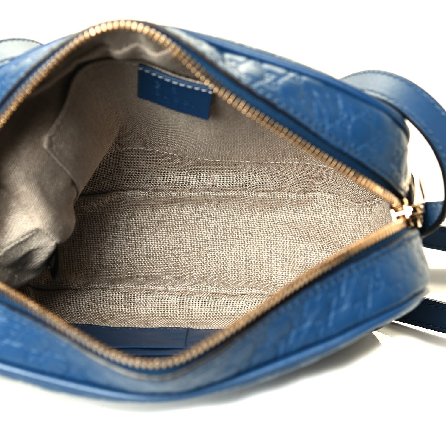 Gucci Soft Microguccissima Mini Bree Messenger Bag Caspian 4 of 6
