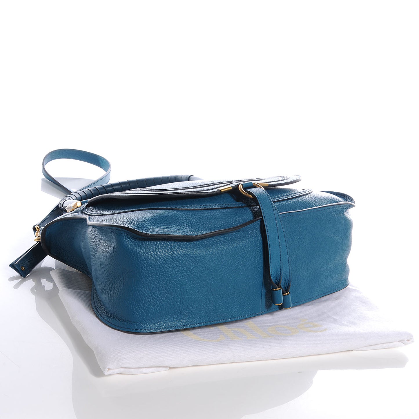 Calfskin Medium Marcie Hobo Laguna Blue