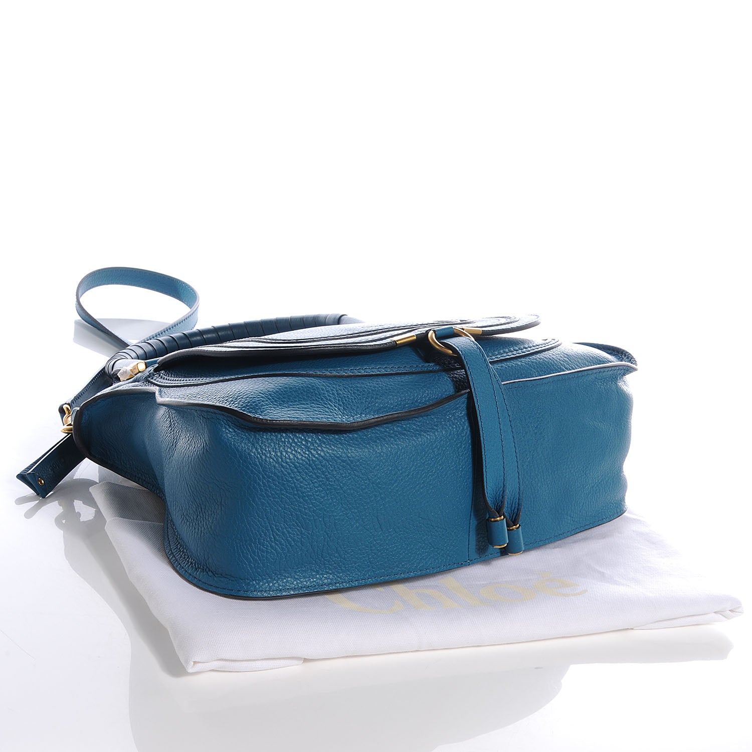 Chloe Calfskin Medium Marcie Hobo Laguna Blue 4 of 7