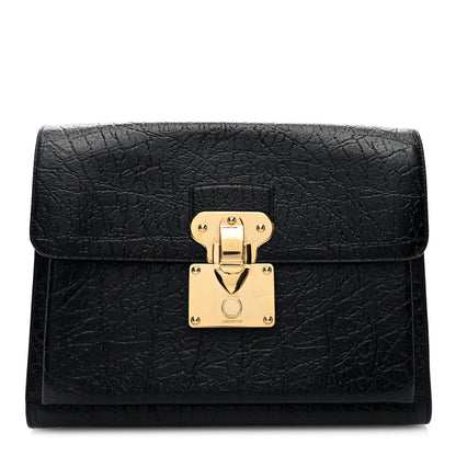Louis Vuitton Cuir Indra Portfolio Case Black 1 of 8