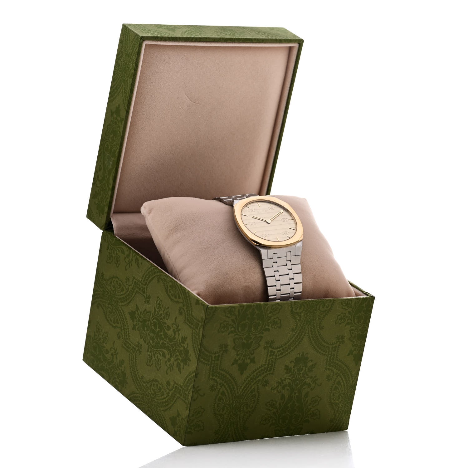 Gucci Stainless Steel 38mm 25H Quartz Watch Gold 5 of 5